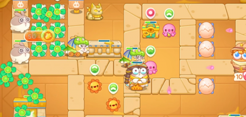 保卫萝卜4法老归来第2关攻略