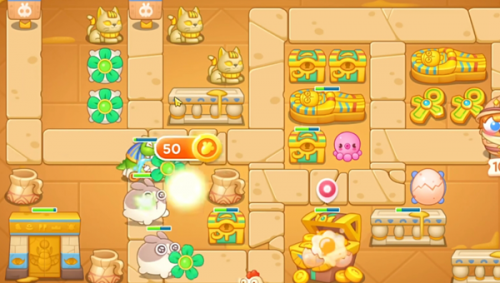 保卫萝卜4法老归来第2关攻略