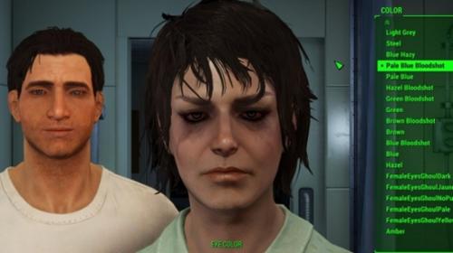 辐射4眼球颜色修改方法