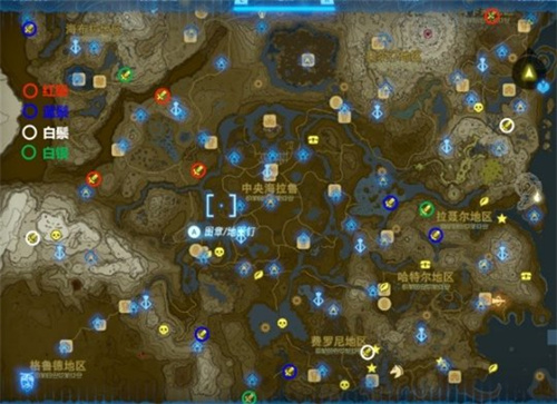 塞尔达传说王国之泪人马位置大全