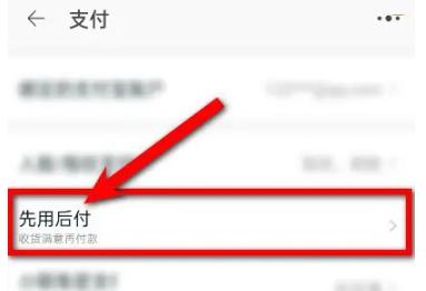 淘宝的先用后付在哪关闭
